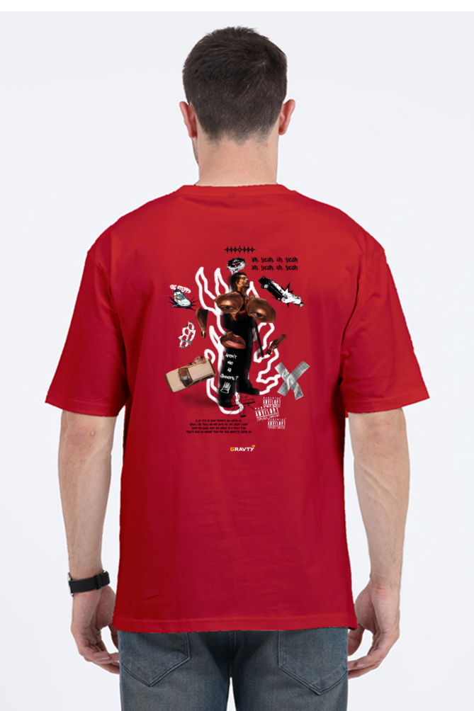 GRAVTY- HMK 'BIG DAWGS' | Oversized T-Shirt