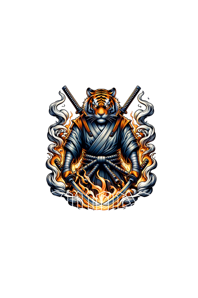 Tiger Sword - Graphic T-shirt