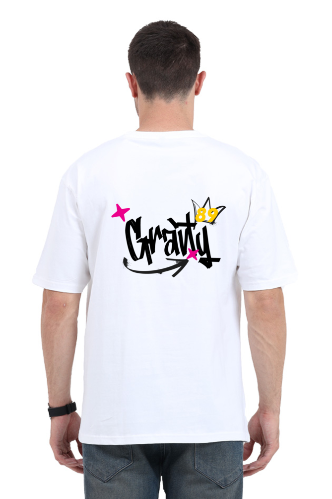 Vibe Check- Oversized Classic White T-Shirt