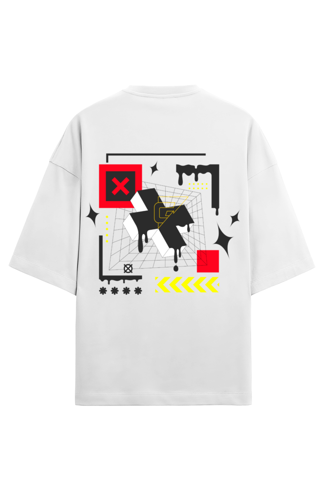 GRAVTY- Gravitate Towards Greatness | White Oversized T-Shirt