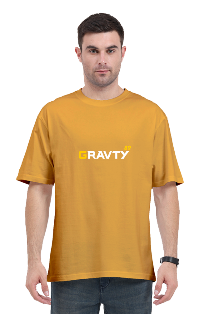 GRAVTY- Oversized Black T-shirt