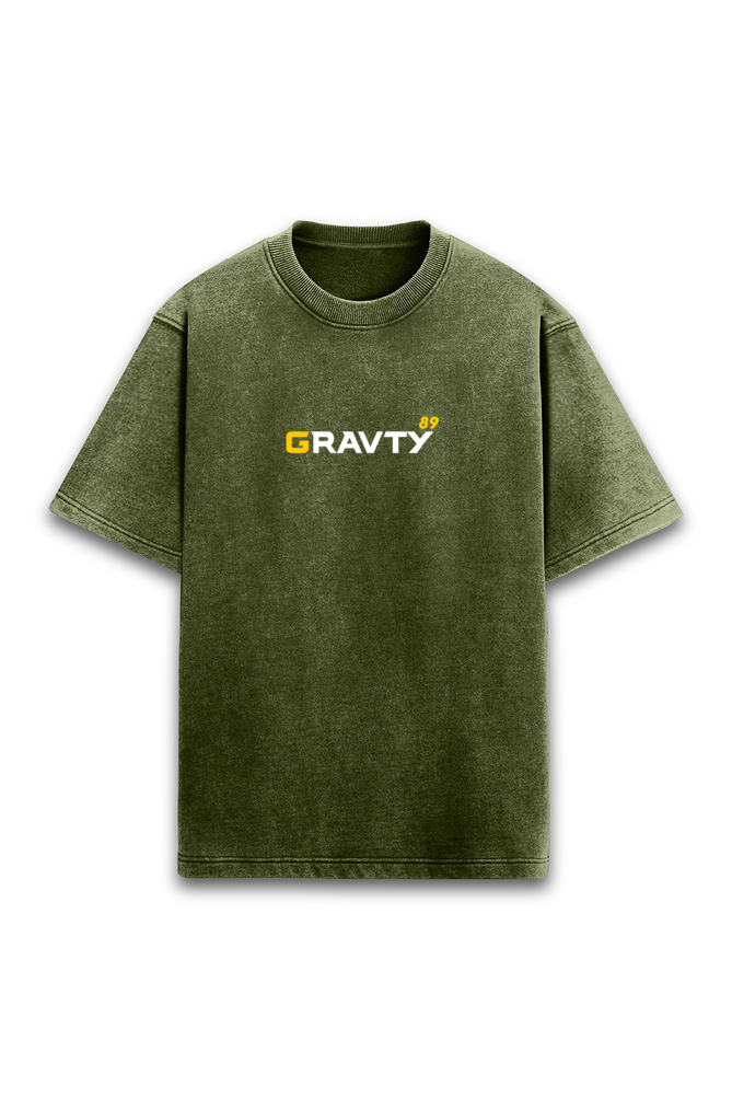 GRAVTY- Make Today Amazing - Acid Wash T-shirt