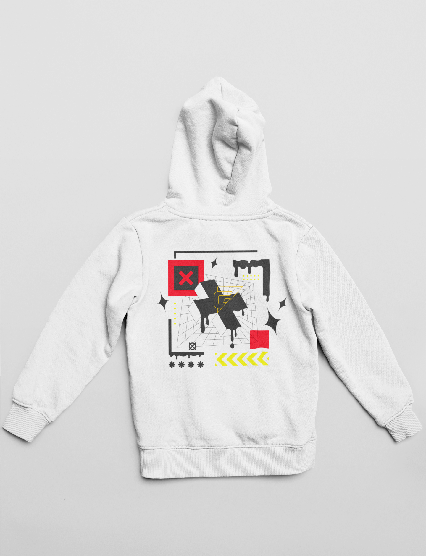 GRAVTY- Gravitate Towards Greatness | Oversized White Hoodie
