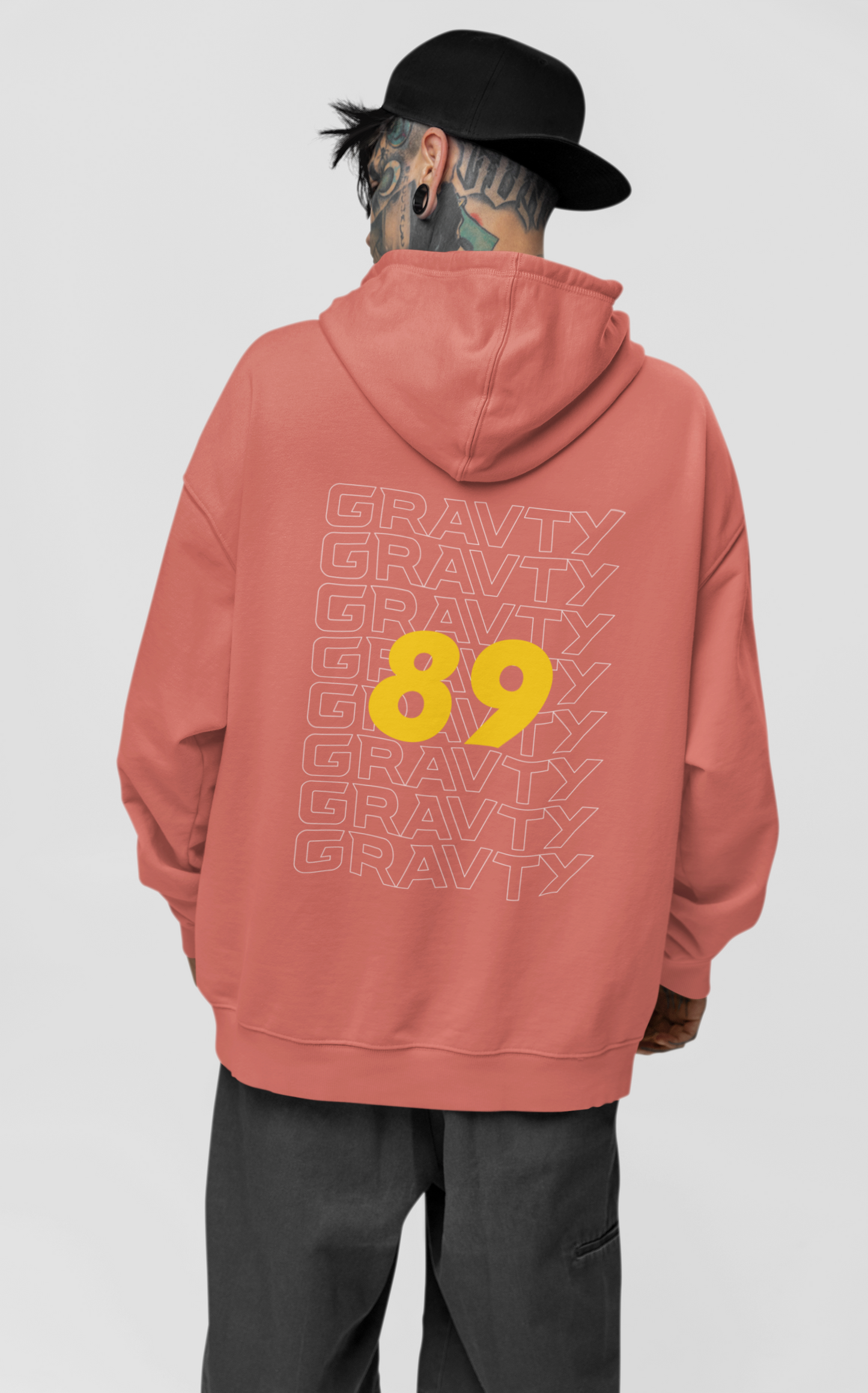 GRAVTY- Classic Coral Hoodie