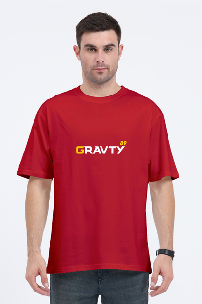 GRAVTY- Oversized Black T-shirt