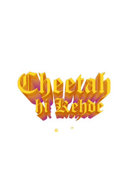 Cheetah Hi Kehde - Graphic T-shirt