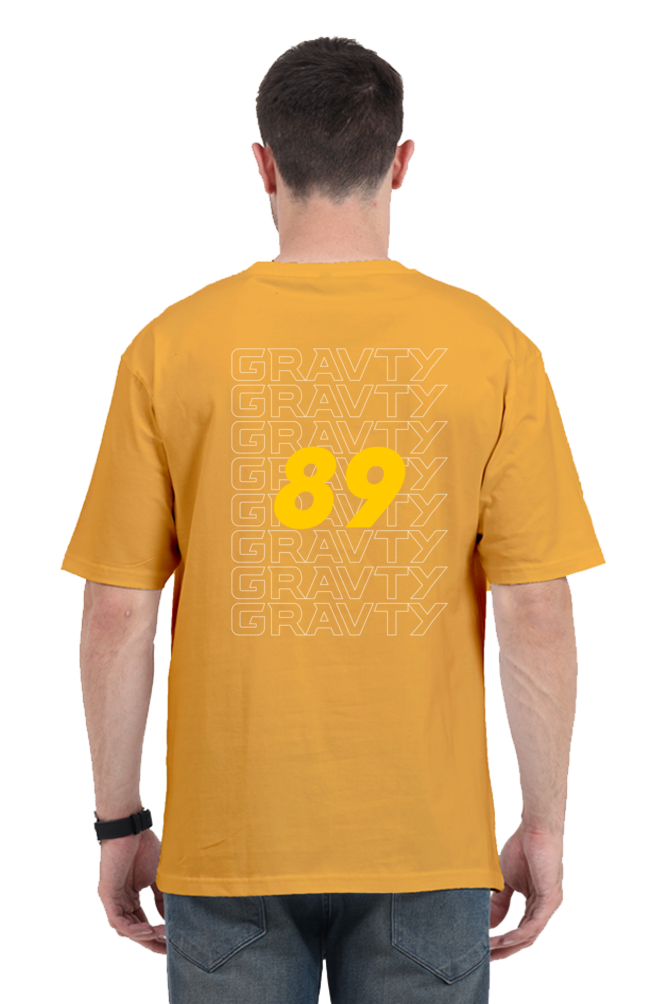 GRAVTY- Oversized Black T-shirt