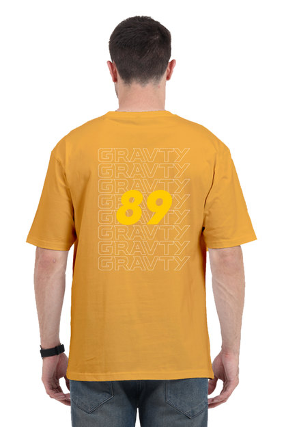 GRAVTY- Oversized Black T-shirt