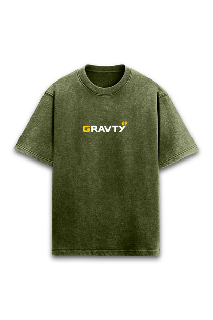 GRAVTY- Make Today Amazing - Acid Wash T-shirt