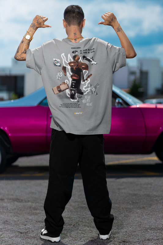 GRAVTY- HMK 'BIG DAWGS' | Oversized T-Shirt